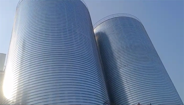 平湖2座混凝土高架卷板仓